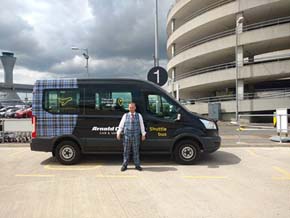 2017 Edinburgh Bus Pick Up Arnold Clark Shuttle Service