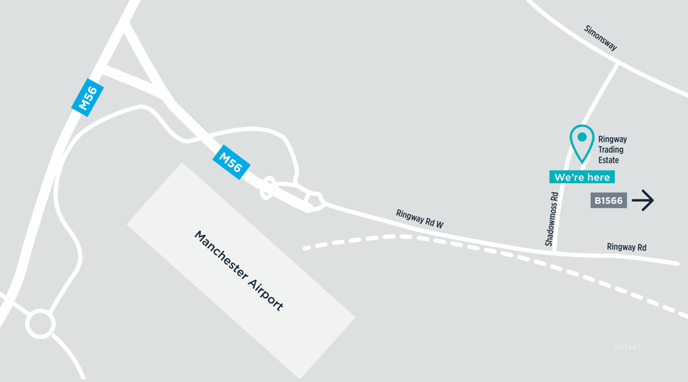 Manchester Airport Map Manchester Airport Map