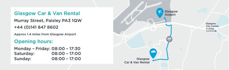 2022-10 Glasgow Airport Glasgow Airport Map
