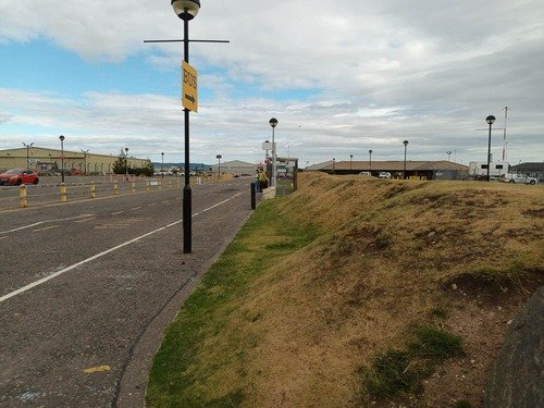 2022-12 Inverness Airport Step 3 small Inverness Airport Bus Shelter